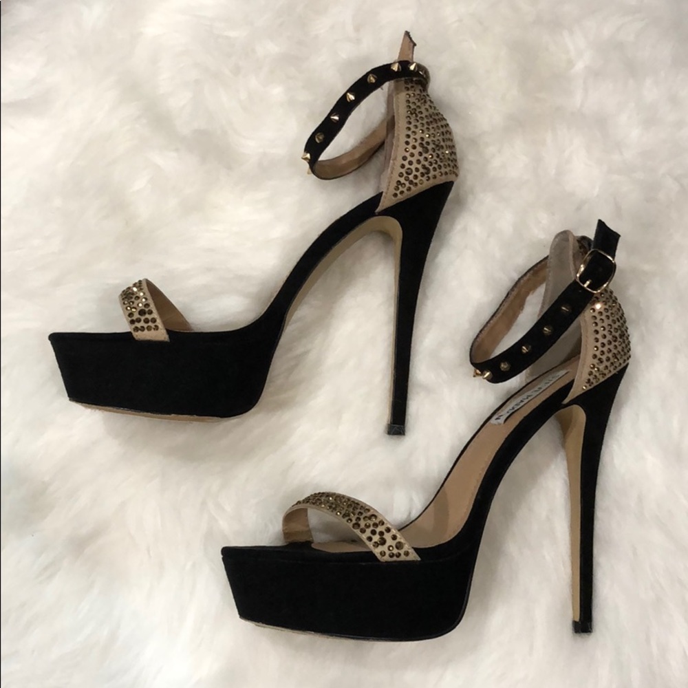 Sparkly rhinestone sandals